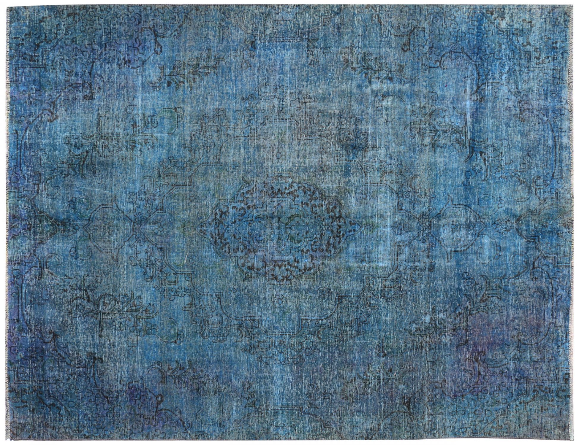 Tappeto Vintage  blu <br/>295 x 224 cm