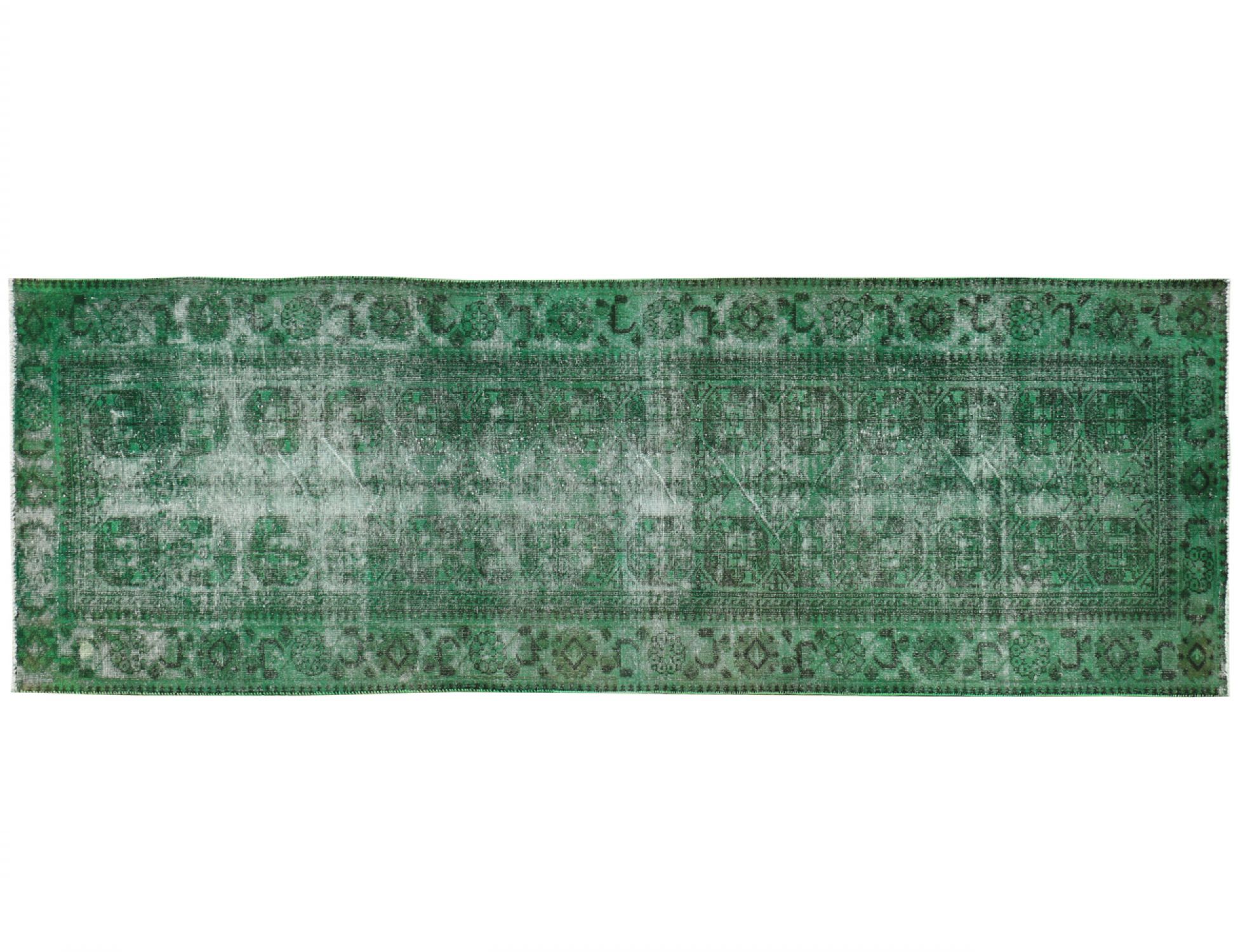 Tappeto Vintage  verde <br/>303 x 110 cm