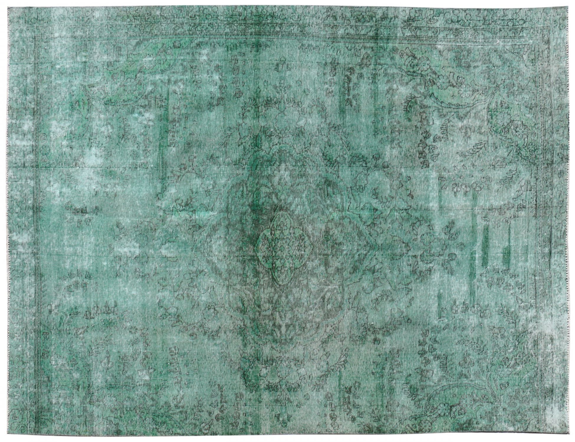Tappeto Vintage  verde <br/>340 x 238 cm