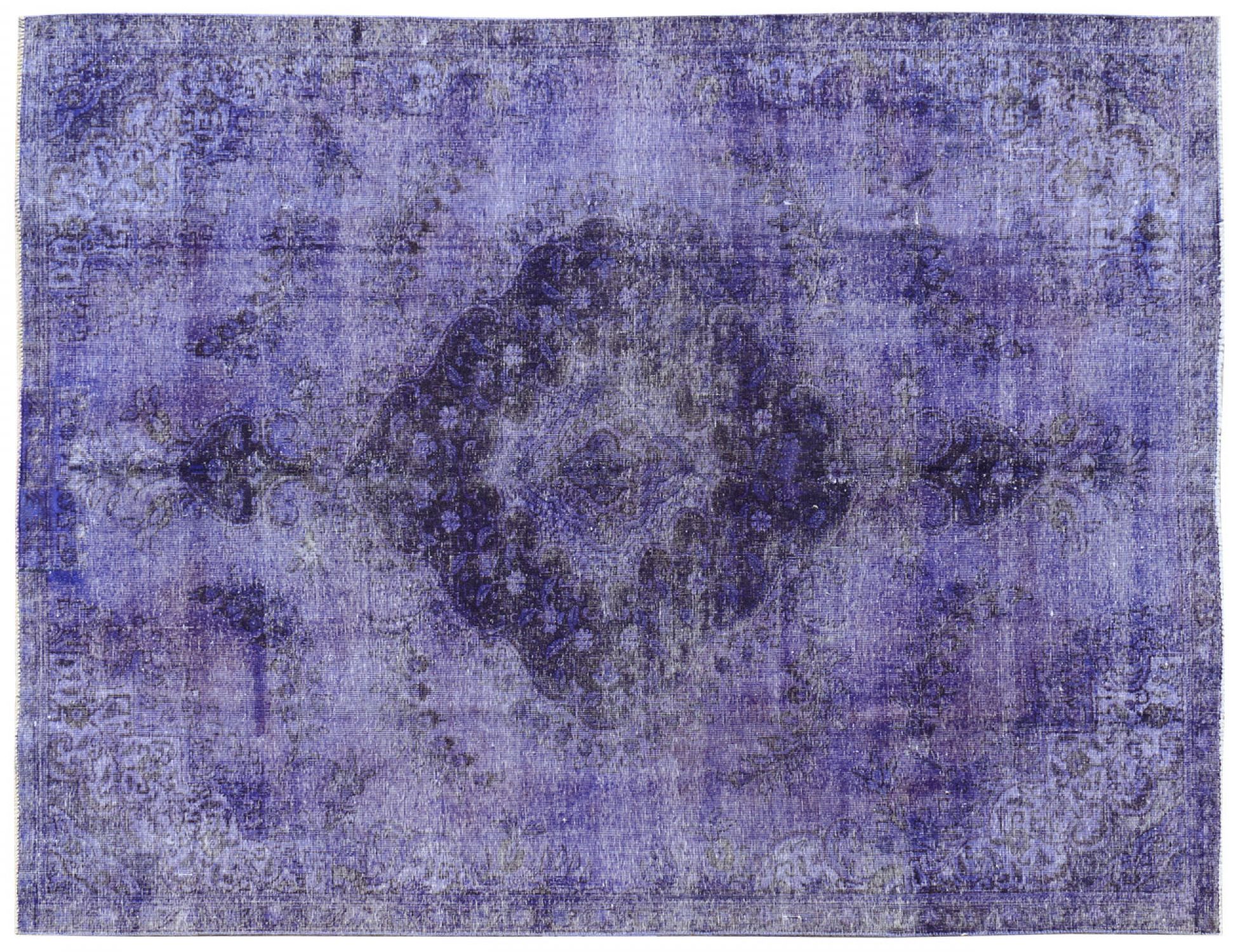 Vintage Teppich  blau  312 x 215 cm