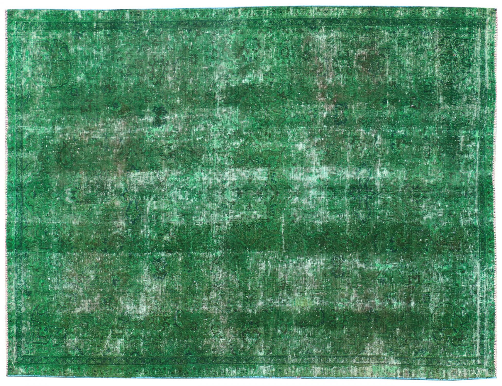 Alfombra vintage  verde <br/>280 x 183 cm