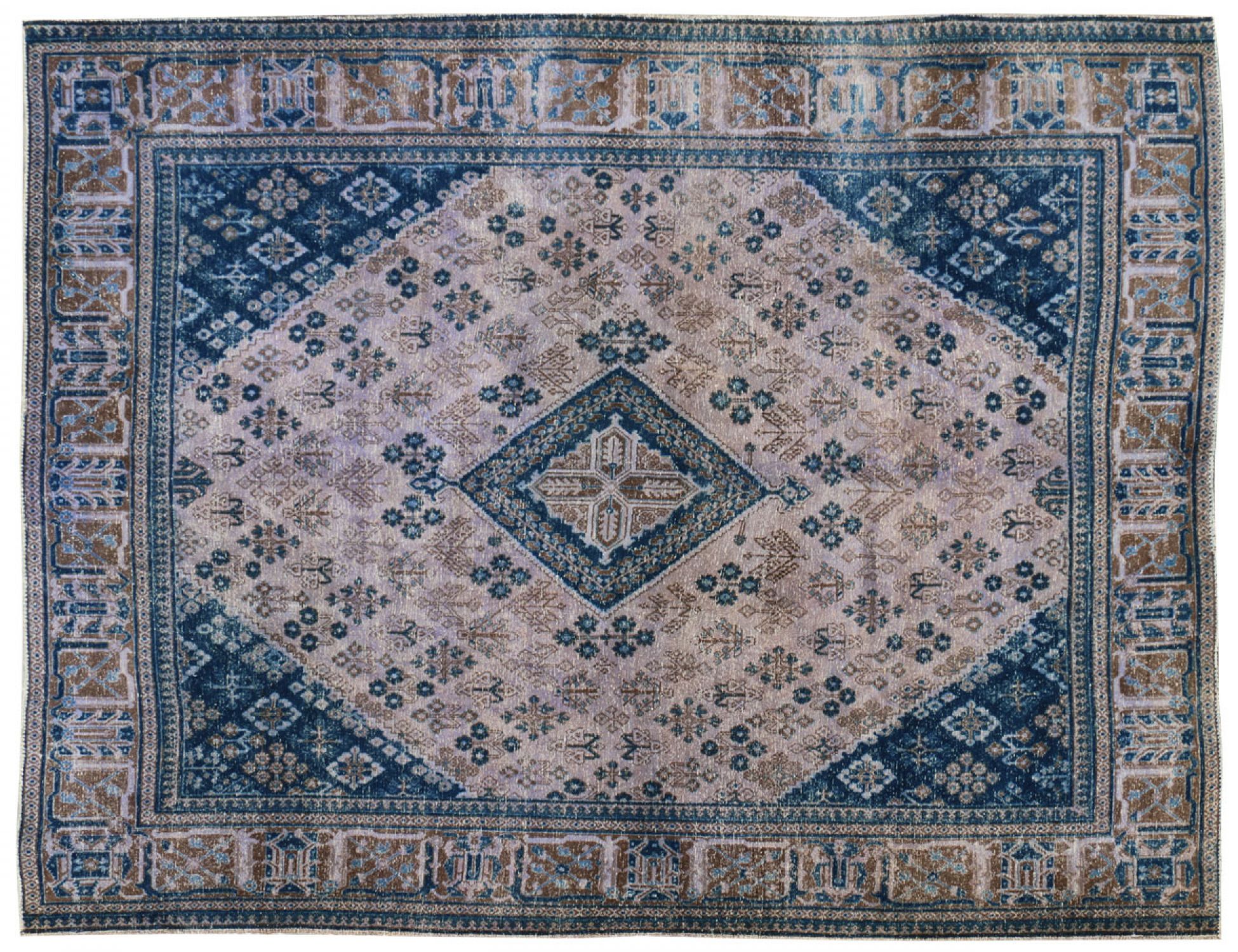 Vintage Tapijt  blauw <br/>370 x 275 cm