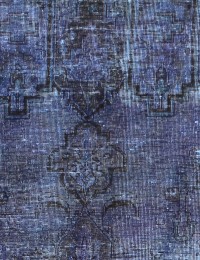 Blue Persia Vintage Carpet 263 x 182 cm - view 2