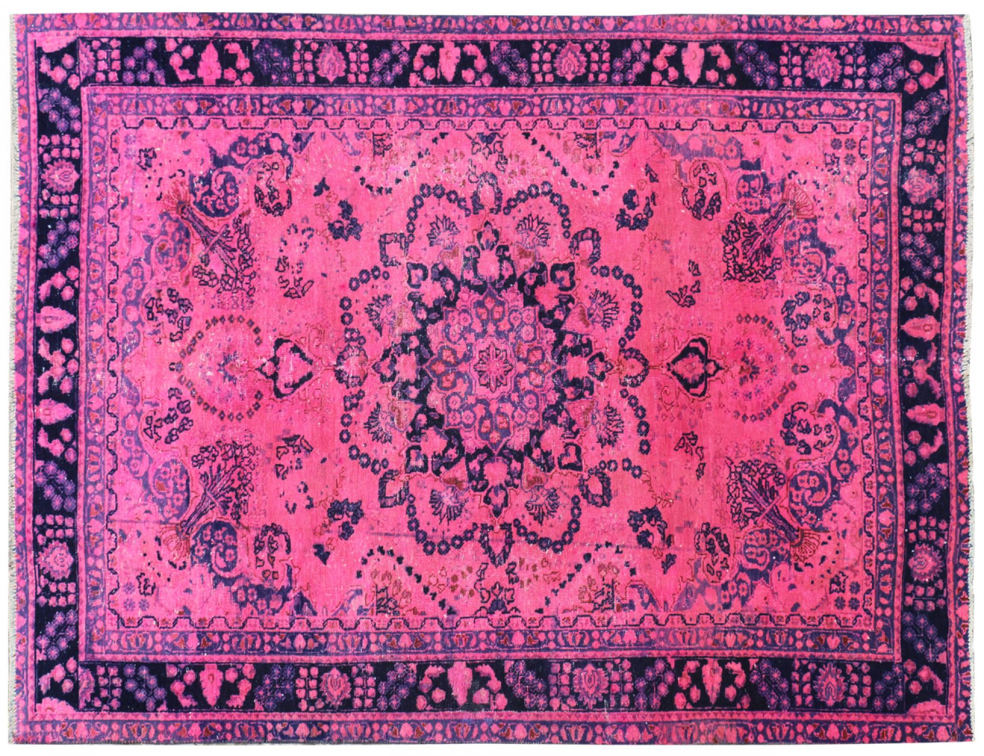 Vintage Tæppe  lilla <br/>277 x 180 cm