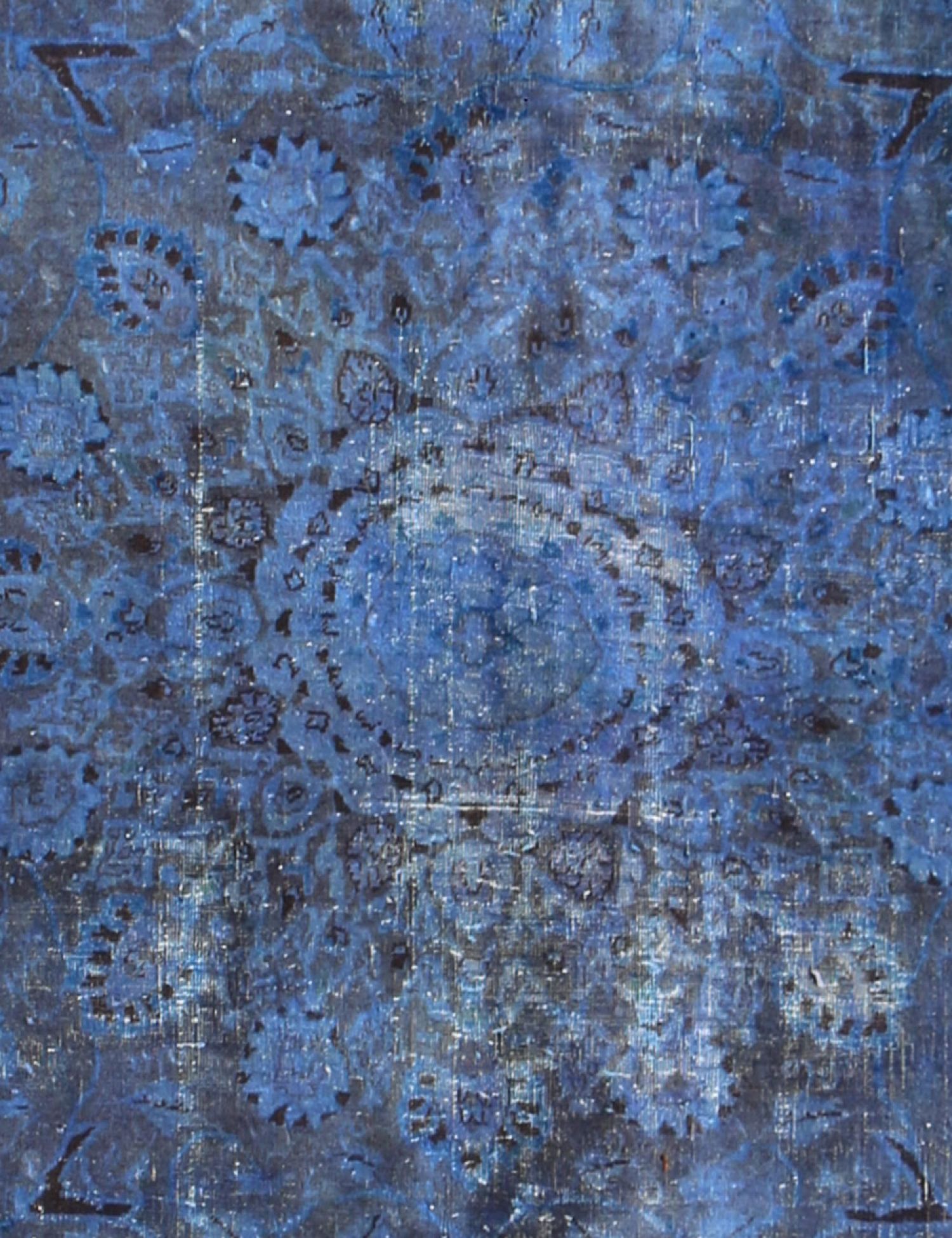 Tappeto Vintage  blu <br/>376 x 300 cm