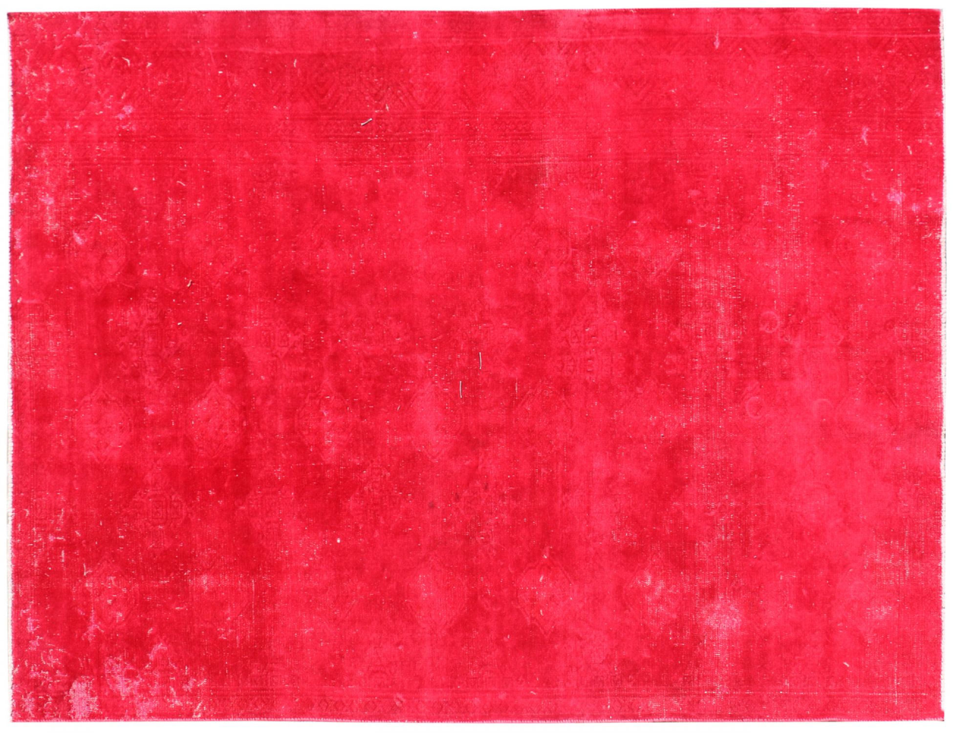 Alfombra vintage  rojo <br/>218 x 115 cm