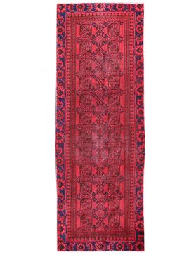  Vintage Tapis 260 X 93 rouge