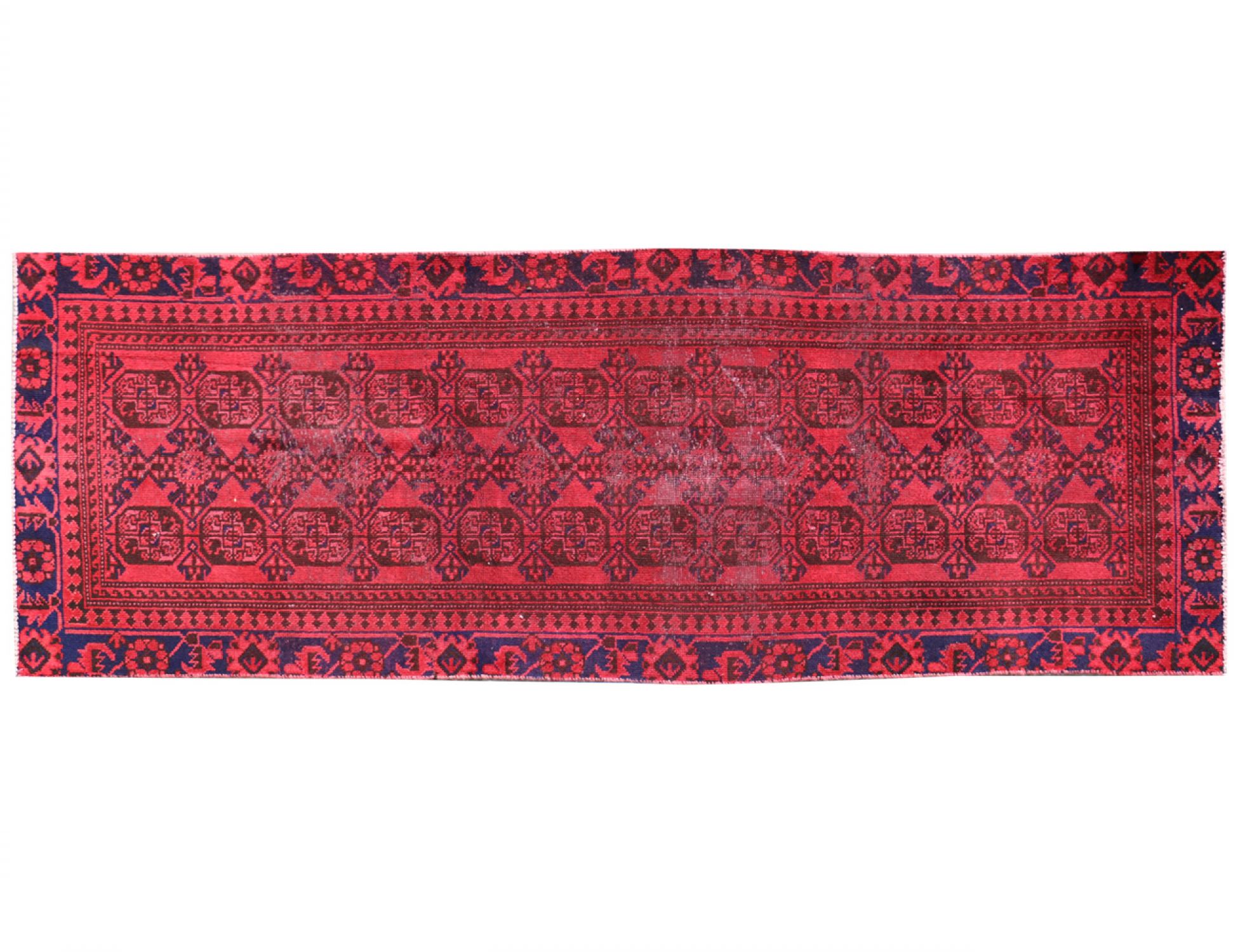 Tappeto Vintage  rosso <br/>260 x 93 cm