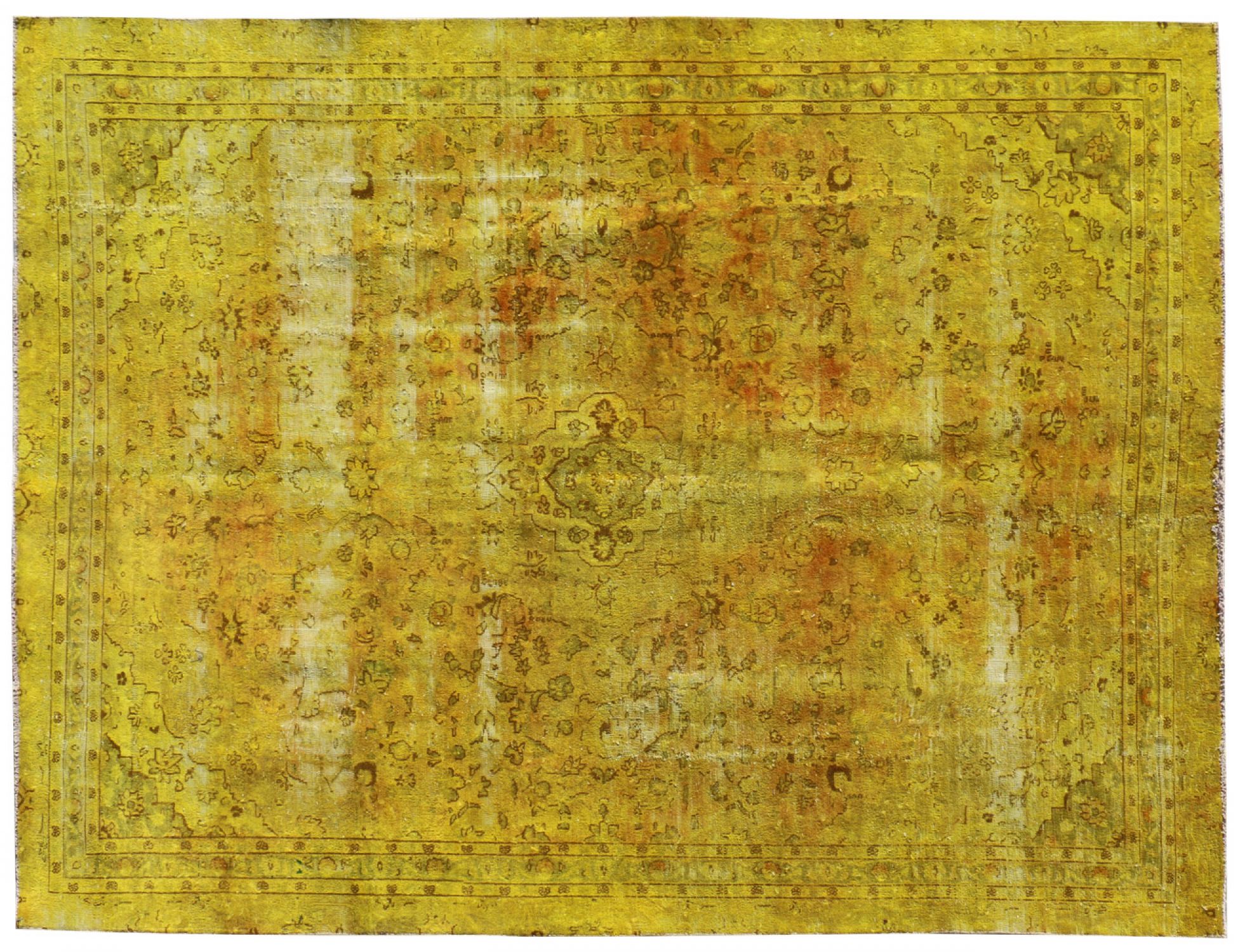 Vintage Carpet  yellow  <br/>325 x 225 cm