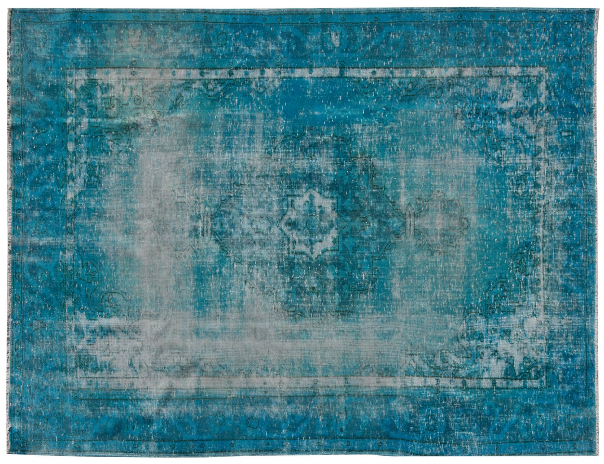 Tappeto Vintage  blå <br/>347 x 200 cm