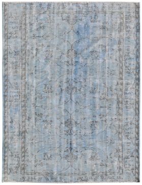  Vintage Tapis 251 X 181 bleu