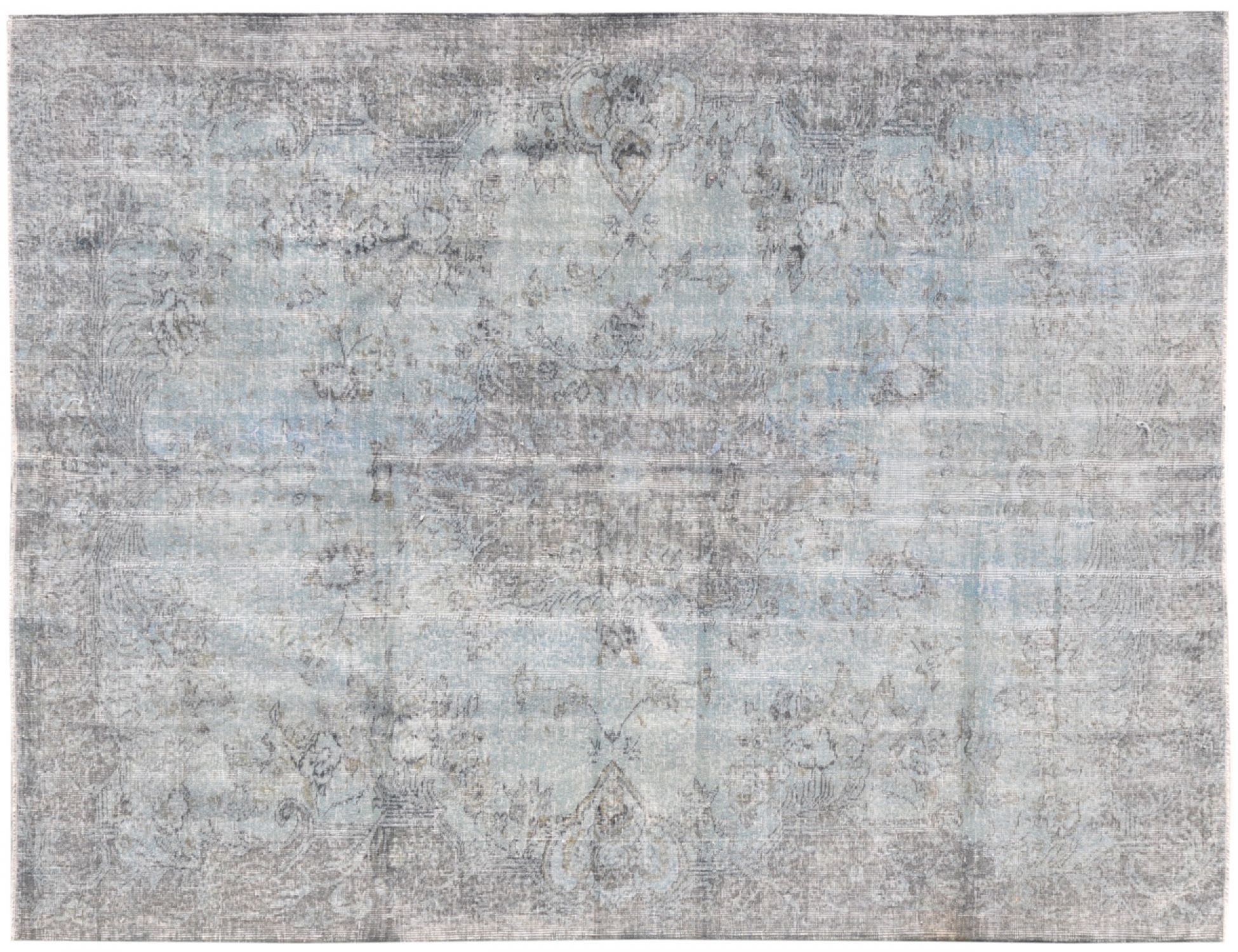 Alfombra vintage  azul <br/>279 x 196 cm