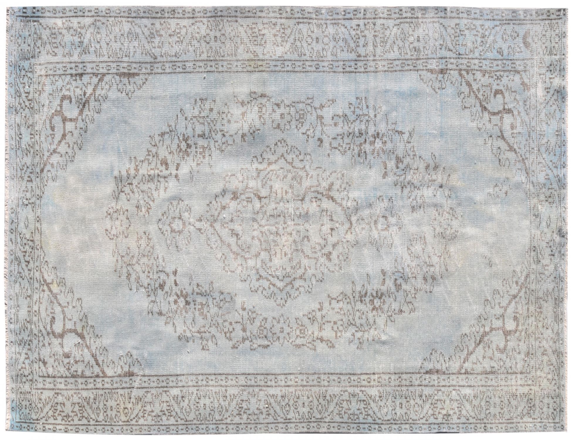 Tappeto Vintage  blu <br/>265 x 153 cm