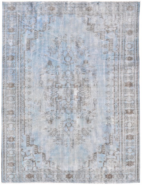 Blau Türkei Vintage Teppich 263 x 169 cm