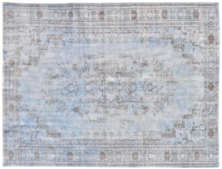 Blu Turco Tappeto Vintage 263 x 169 cm