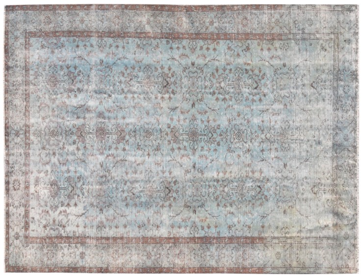 Blu Turco Tappeto Vintage 270 x 155 cm