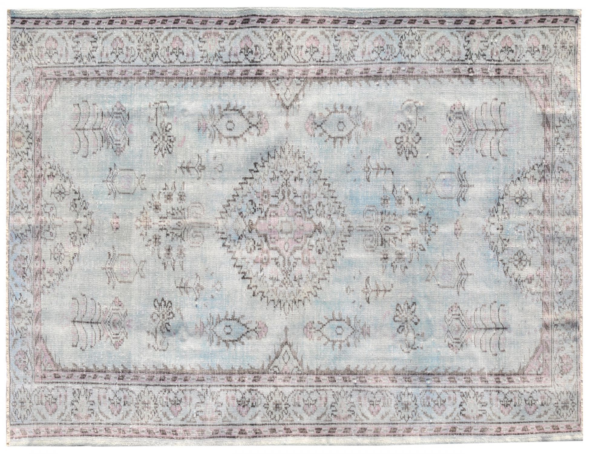 Tappeto Vintage   blu <br/>247 x 146 cm