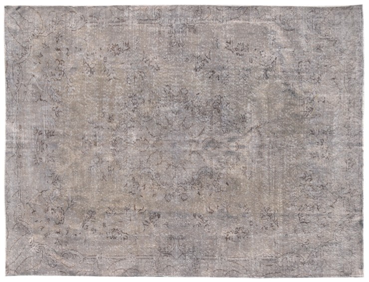 Grå Tyrkia Vintage Teppe 300 x 196 cm