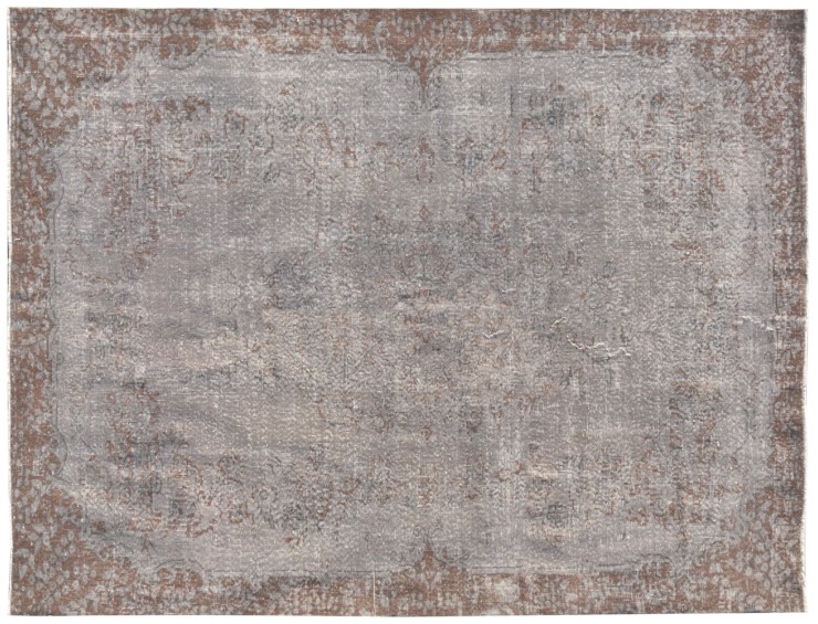 Grau Türkei Vintage Teppich  283 x 198 cm