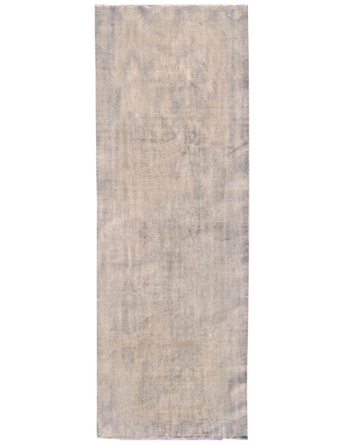 Beige Türkei Vintage Teppich 363 x 122 cm