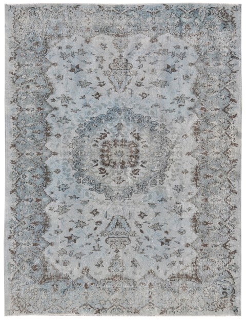 Sininen Turkki Vintage Carpet  283 x 177 cm