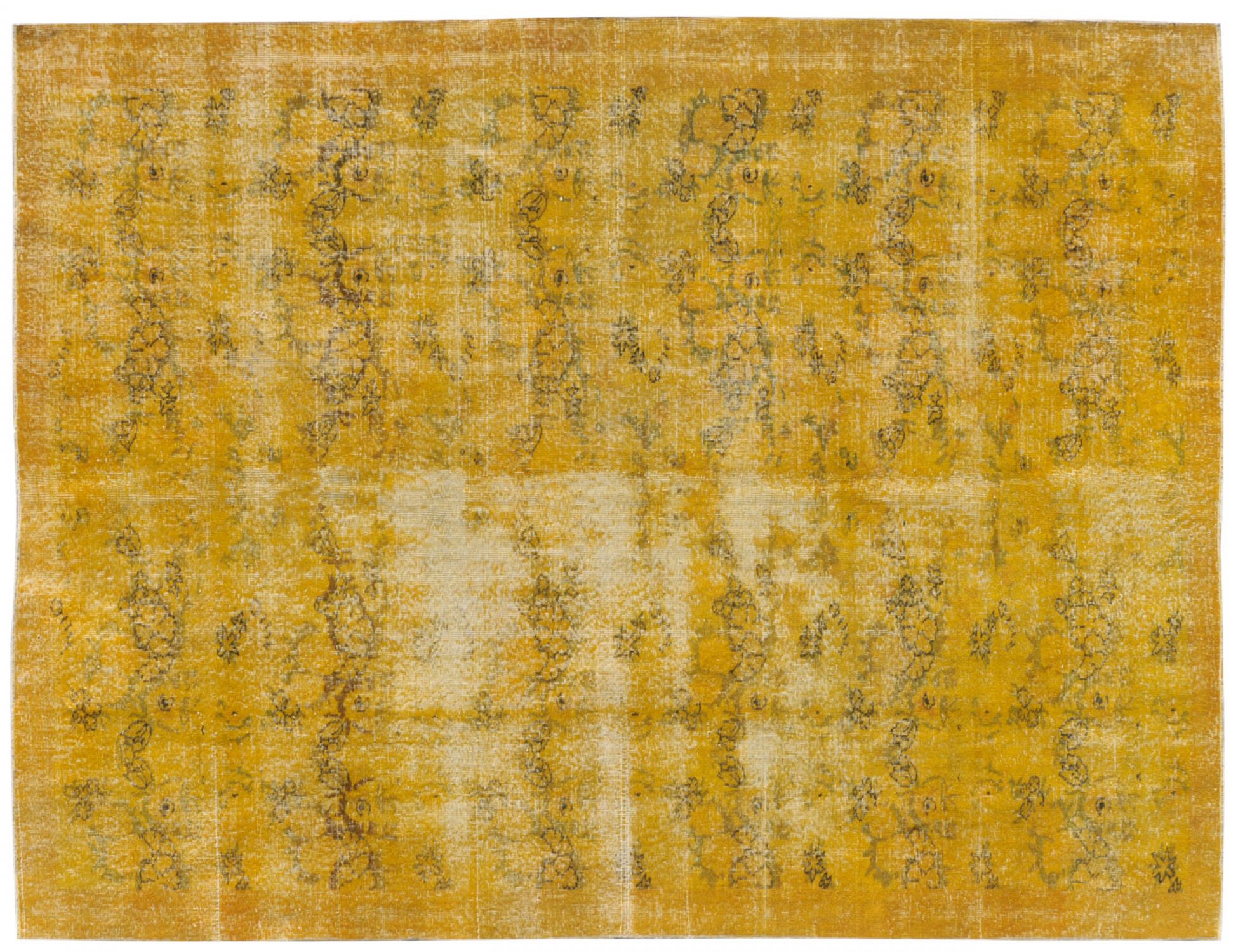 Vintage Tæppe  gul <br/>300 x 207 cm