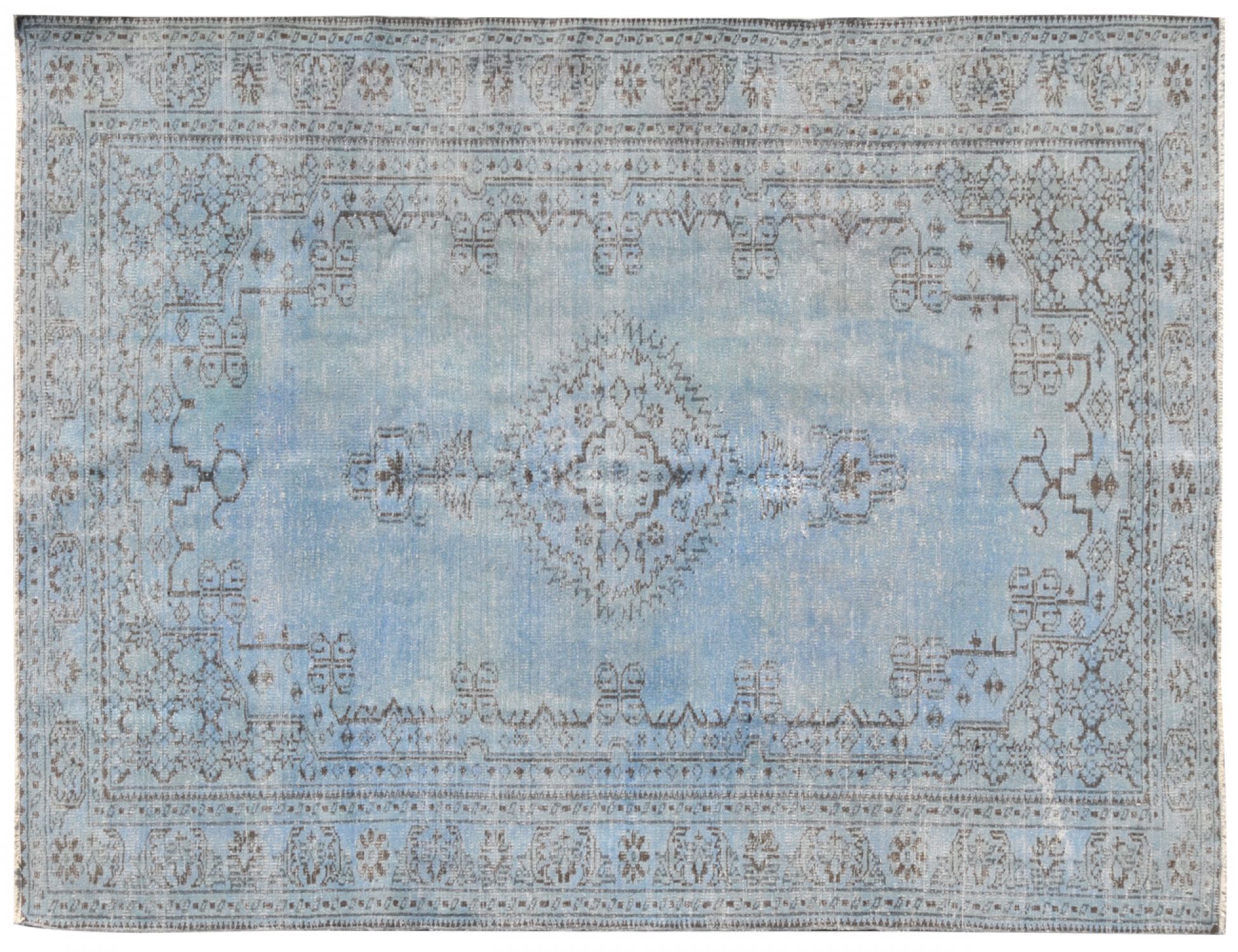 Tappeto Vintage  blu <br/>286 x 192 cm
