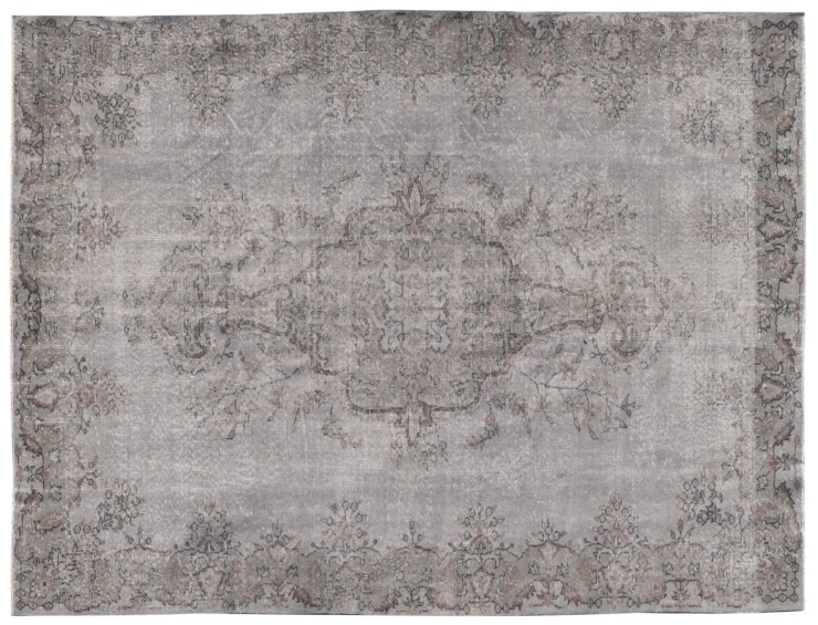 Gris Turquía Alfombra vintage 300 x 192 cm