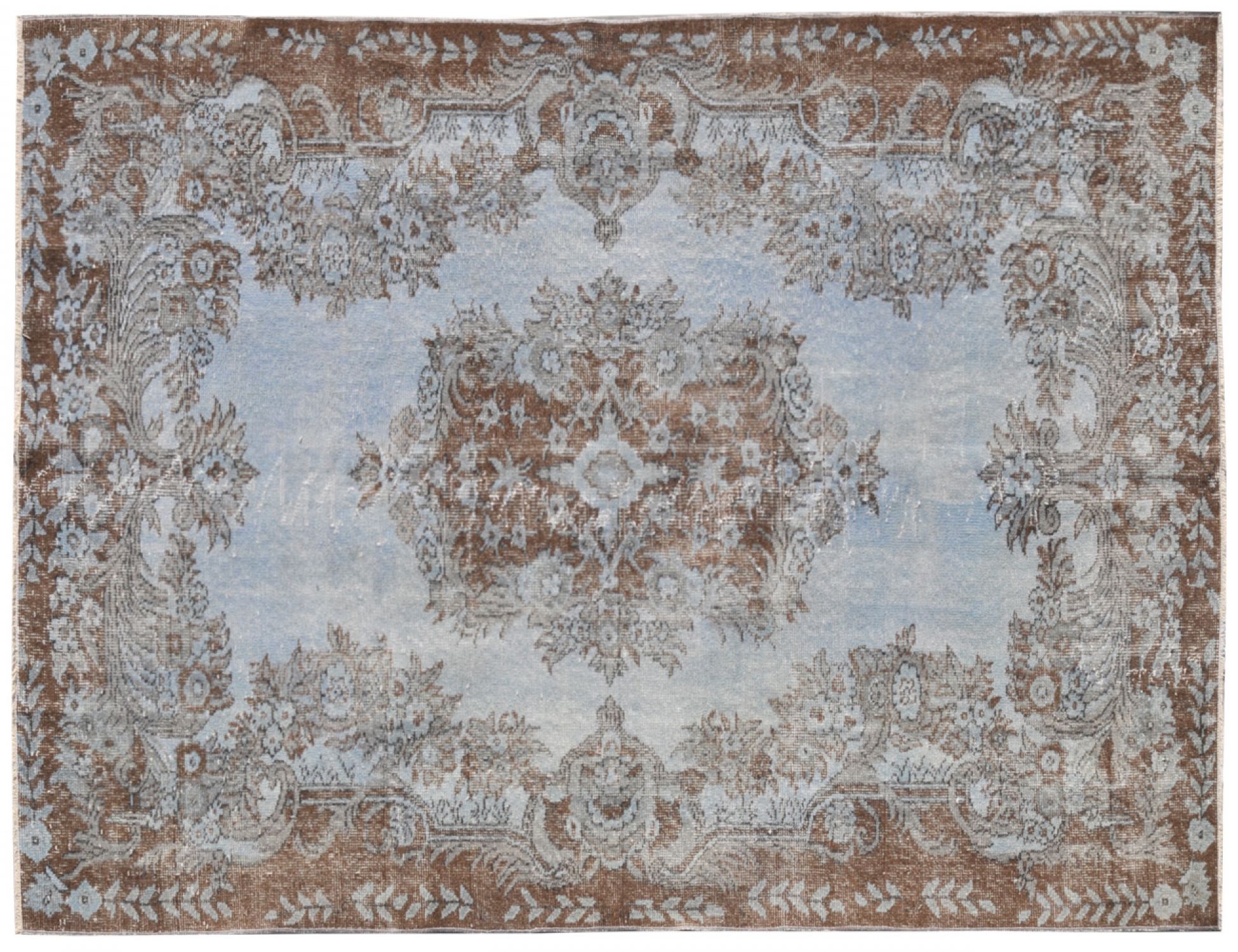 Vintage Teppe  blå <br/>232 x 145 cm