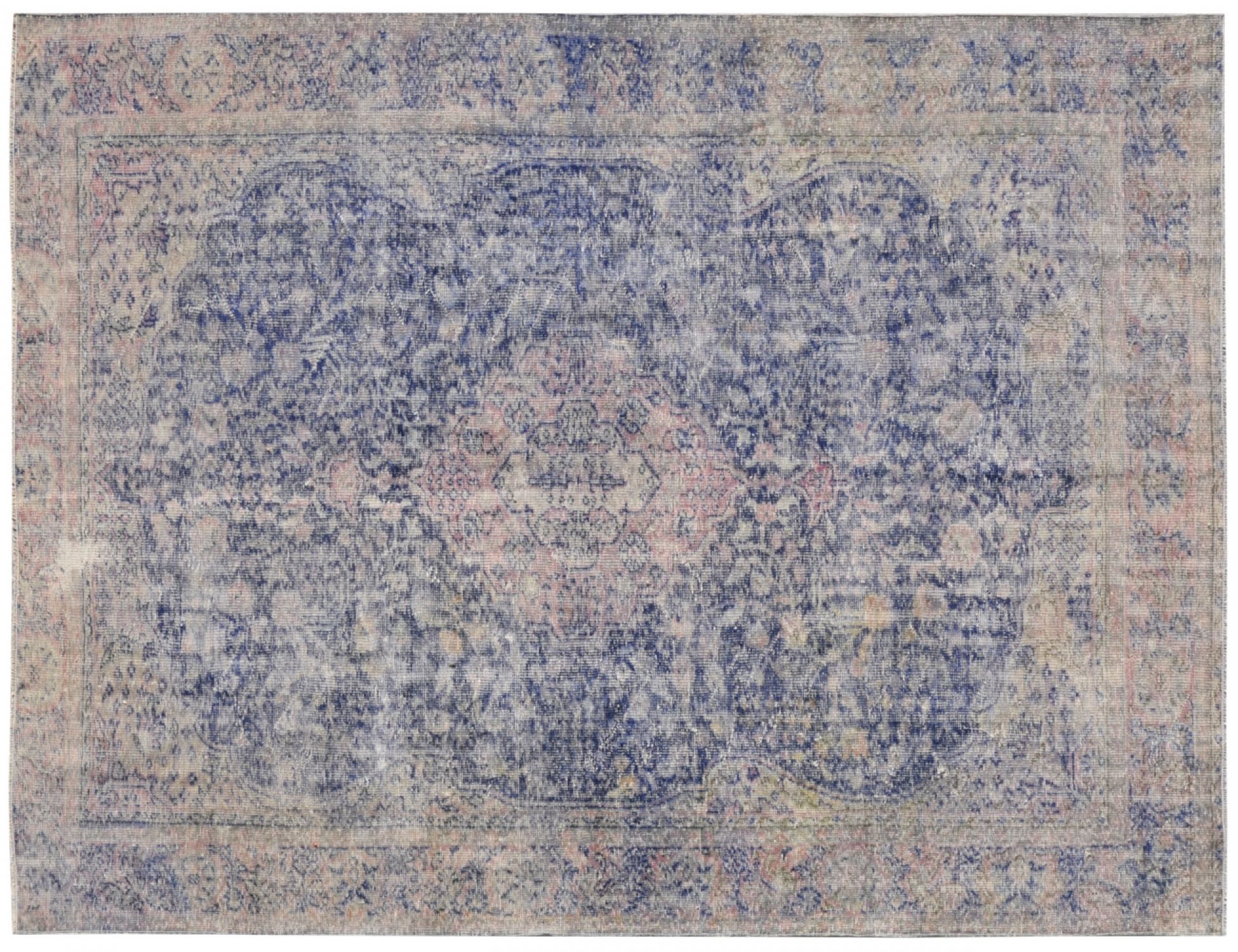 Tappeto Vintage  blu <br/>271 x 183 cm