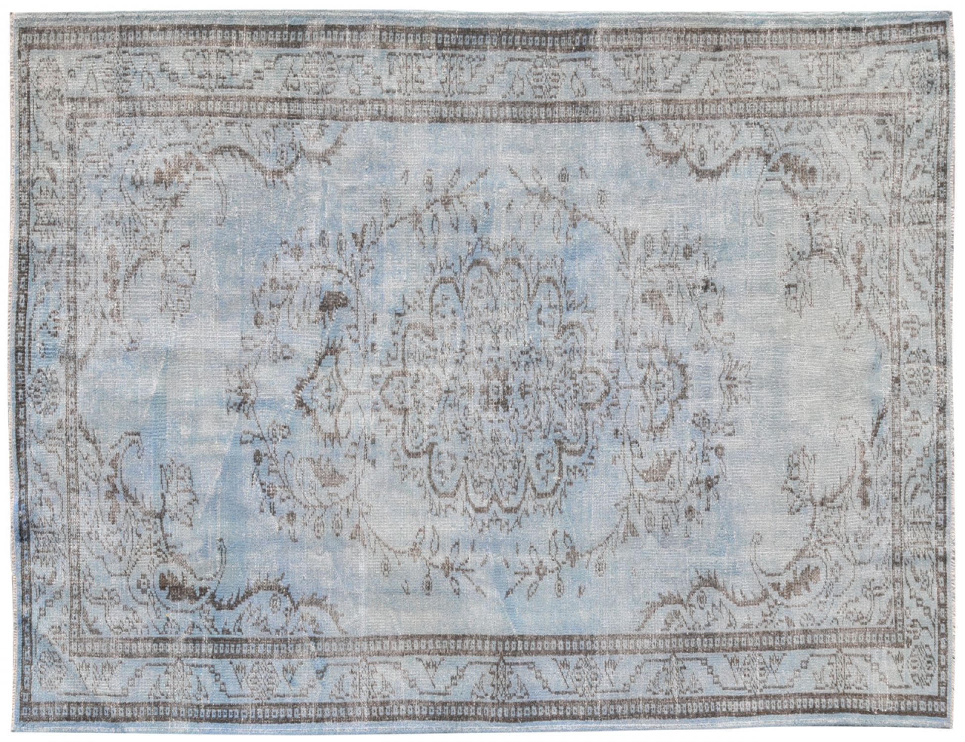 Tappeto Vintage  blu <br/>278 x 168 cm
