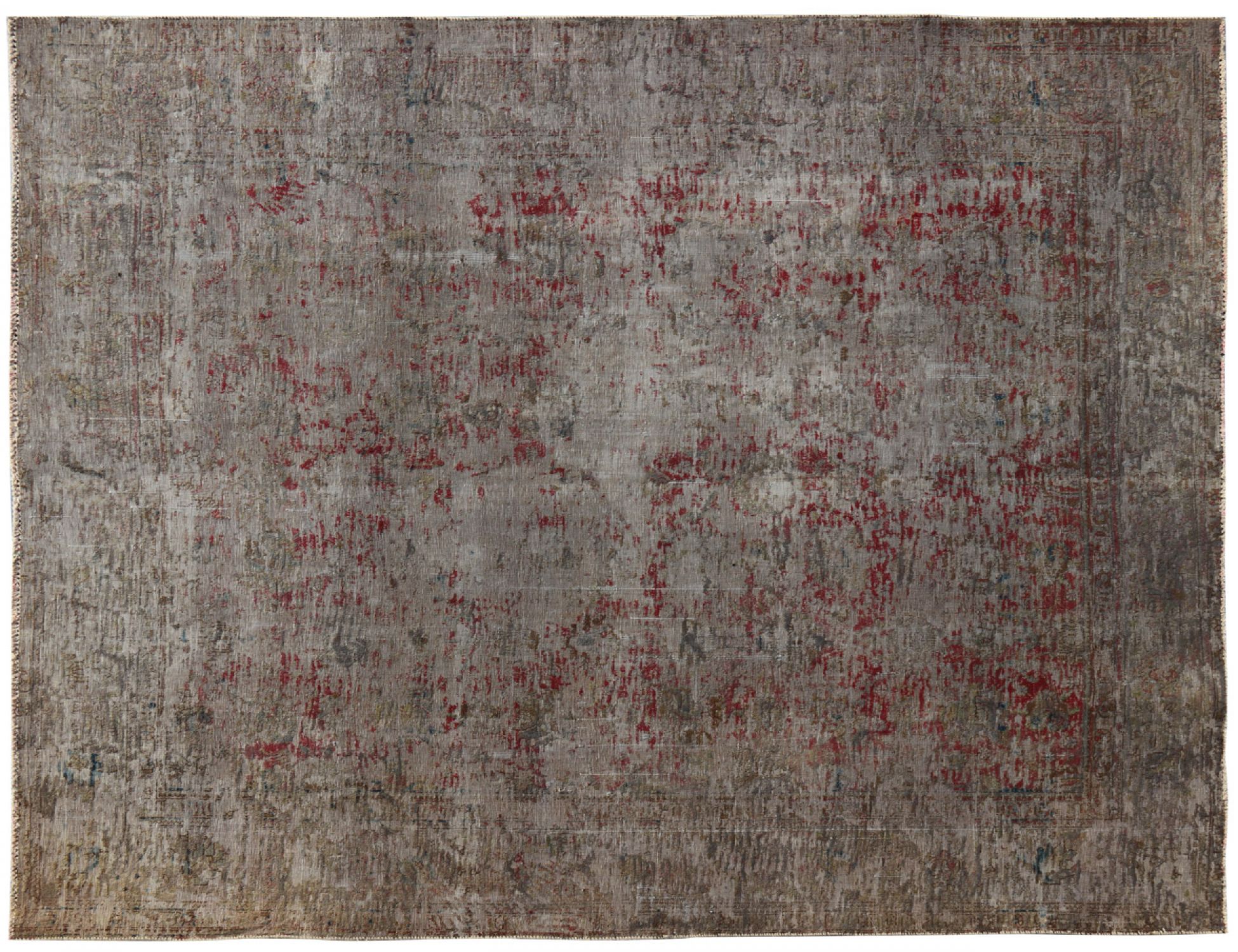 Tappeto Vintage  grigo <br/>283 x 240 cm