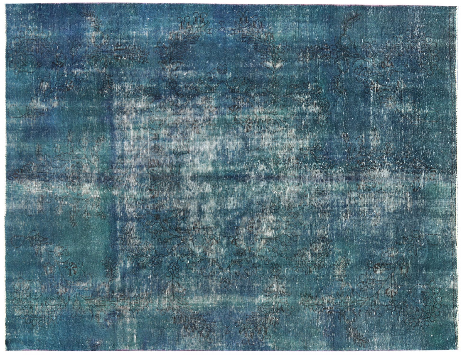 Tappeto Vintage  blu <br/>300 x 214 cm