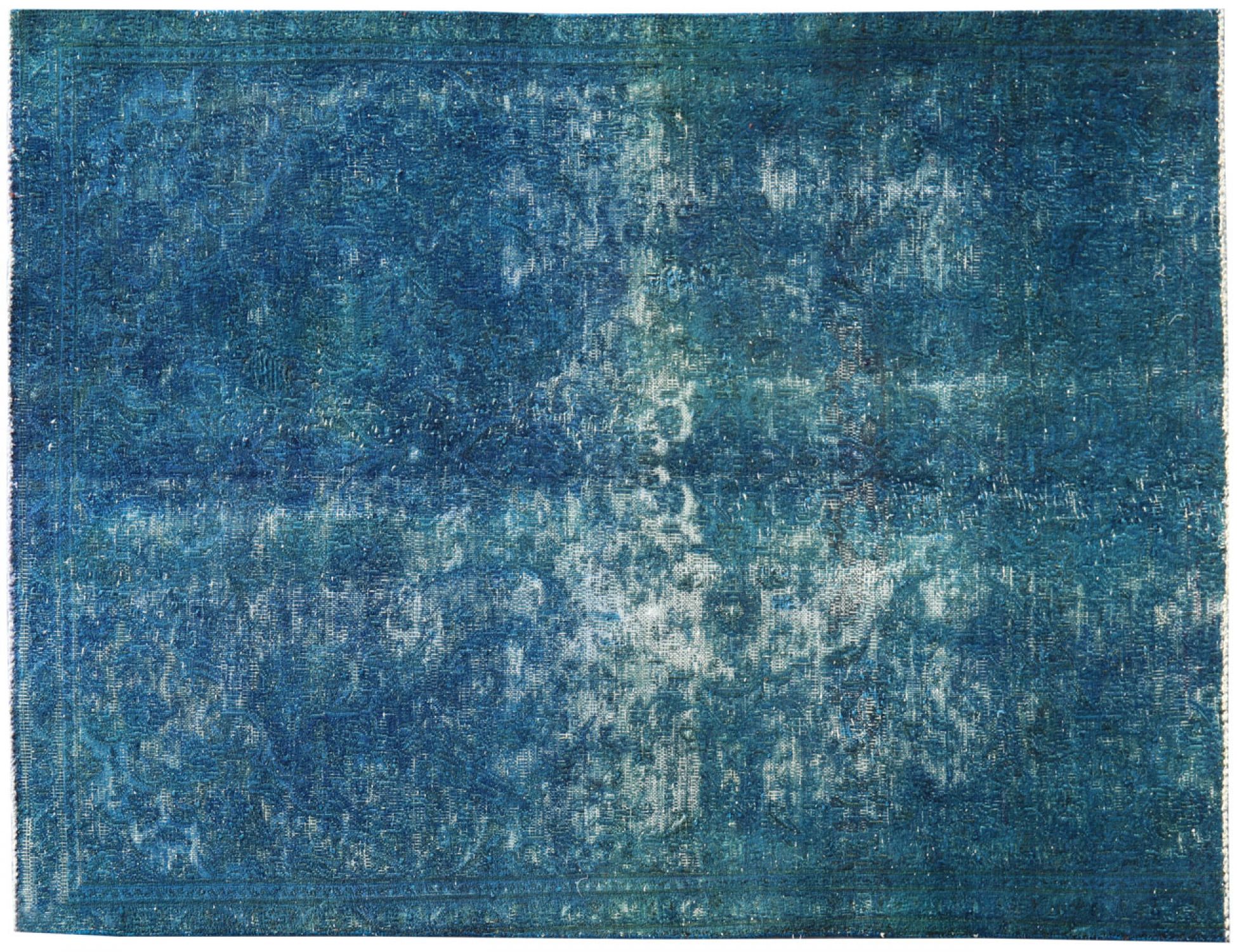 Tappeto Vintage  blu <br/>207 x 135 cm
