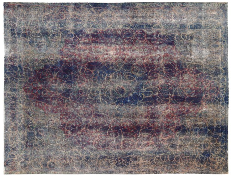 Sininen Persia Vintage Carpet 330 x 282 cm