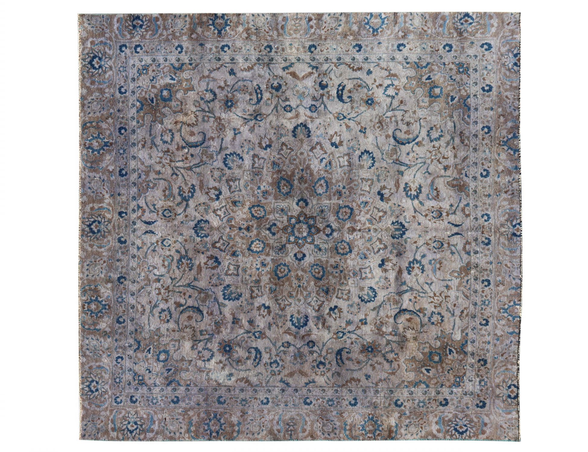 Square Vintage Carpet  purple  <br/>250 x 262 cm