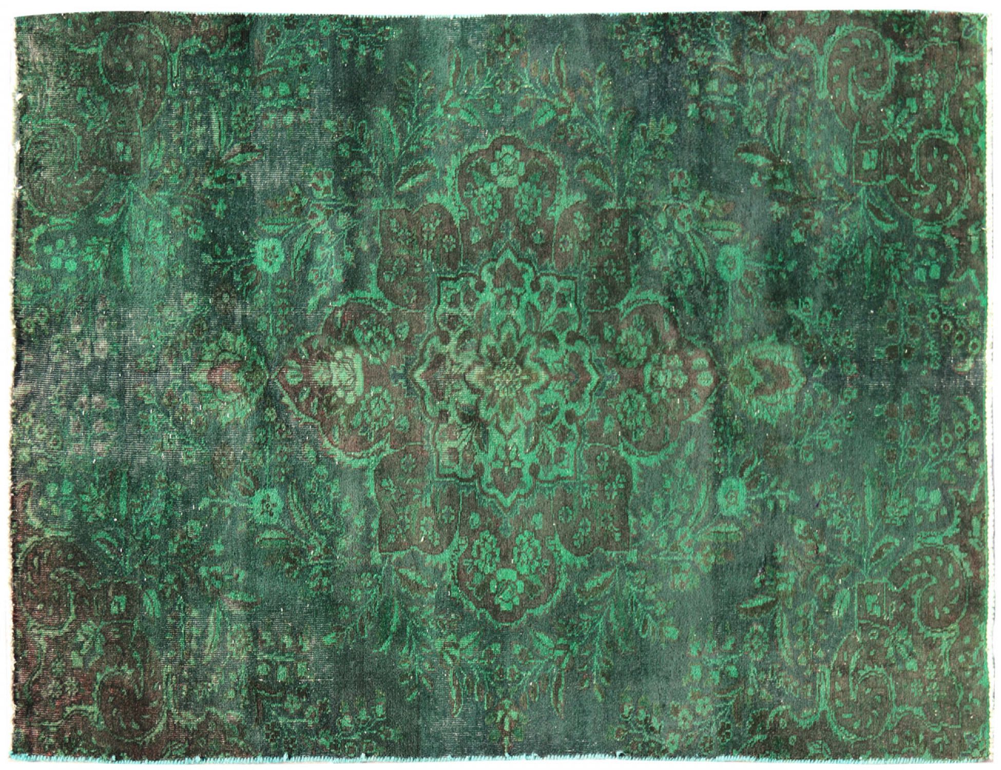 Tappeto Vintage  verde <br/>225 x 136 cm
