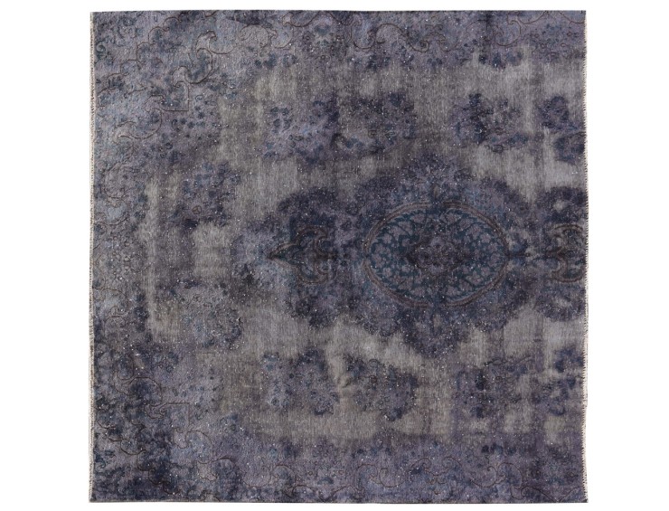 Púrpura Persa Alfombra vintage 182 x 192 cm