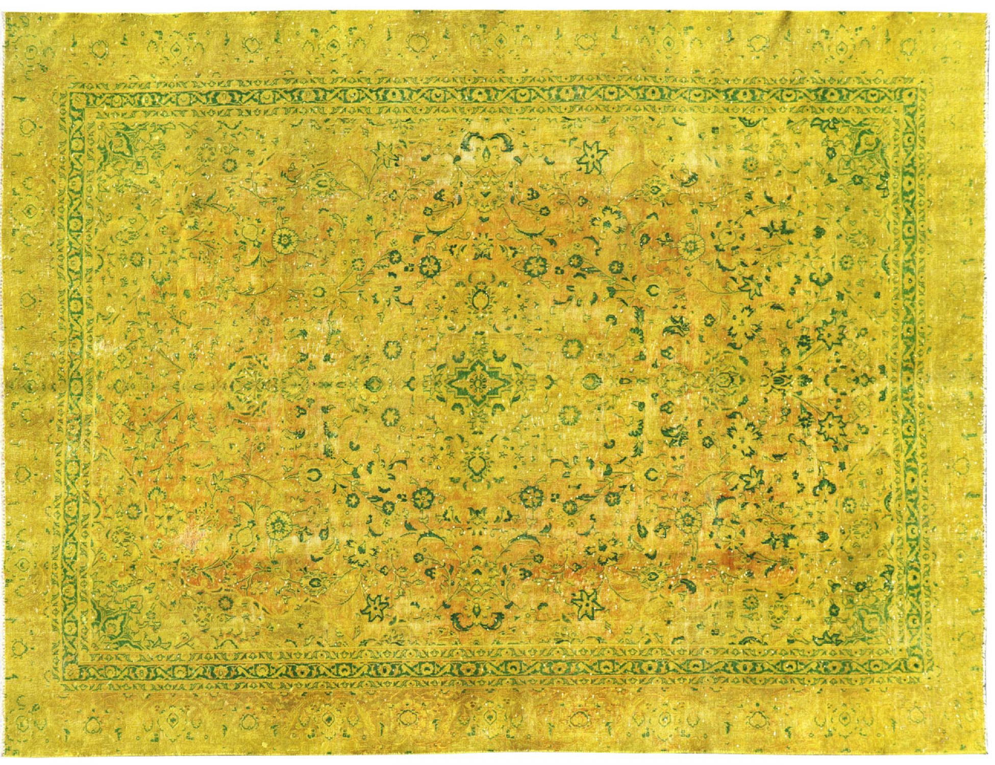 Vintage Teppe  gul <br/>352 x 248 cm