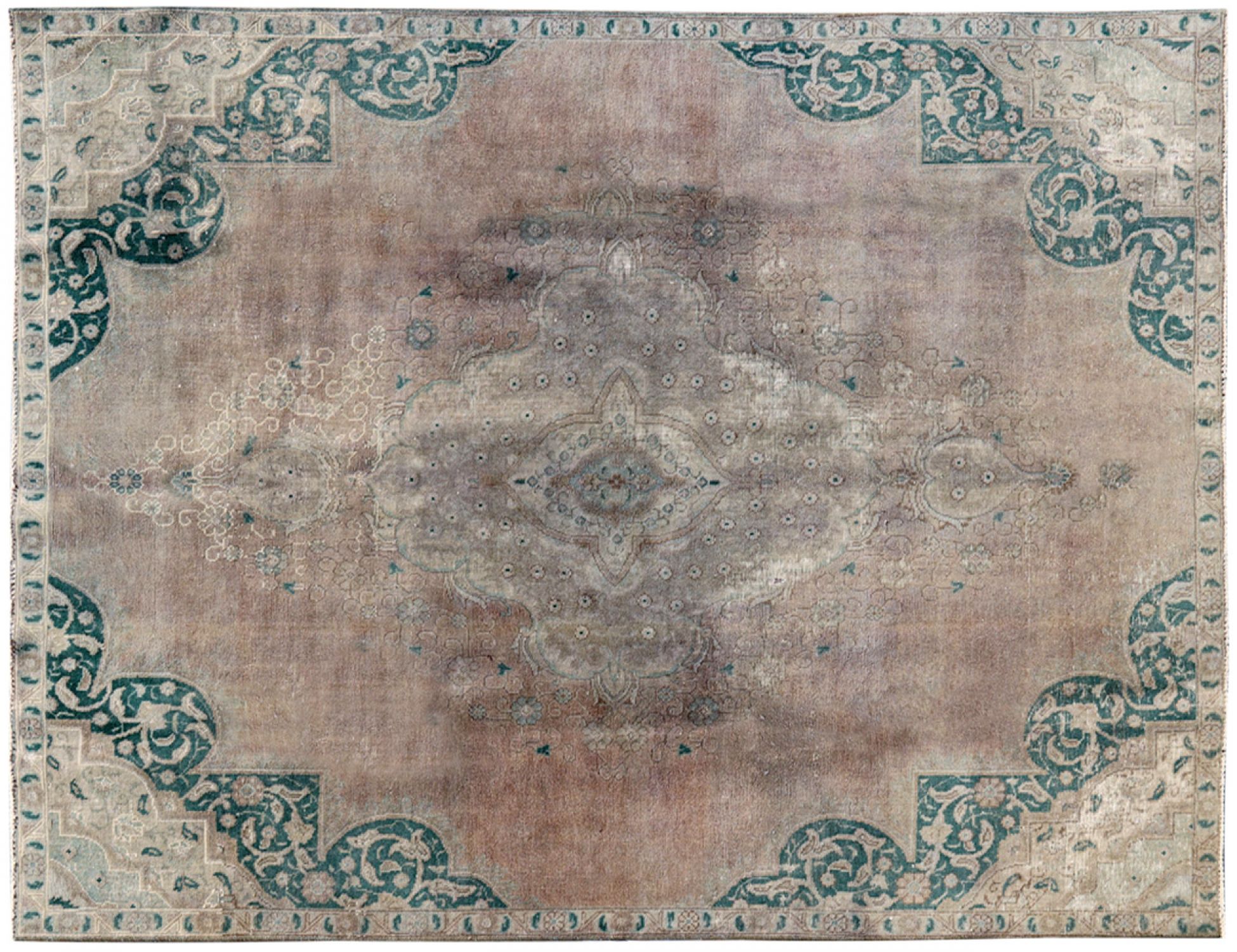 Vintage Tapijt  grijs <br/>303 x 220 cm
