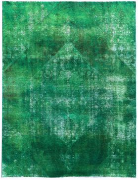 Alfombra vintage 265 X 206 verde