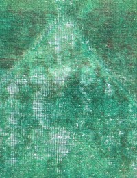 Verde Persiano Tappeto Vintage 265 x 206 cm - view 1