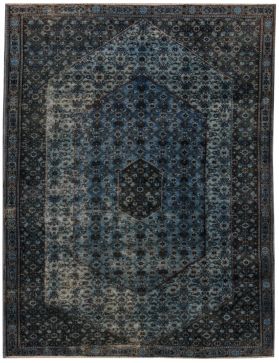  Vintage Tapis 254 X 158 bleu