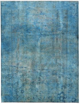  Vintage Tapis 295 X 185 bleu