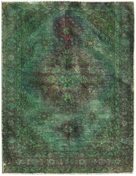 Tappeto Vintage  verde <br/>140 x 95 cm