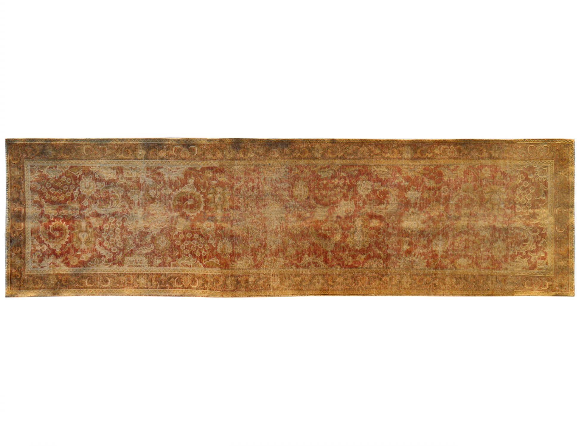 Tappeto Vintage  rosso <br/>385 x 104 cm