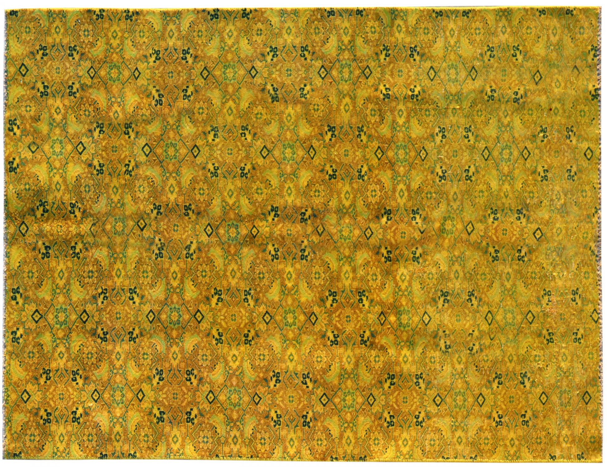 Vintage Carpet  yellow  <br/>213 x 107 cm