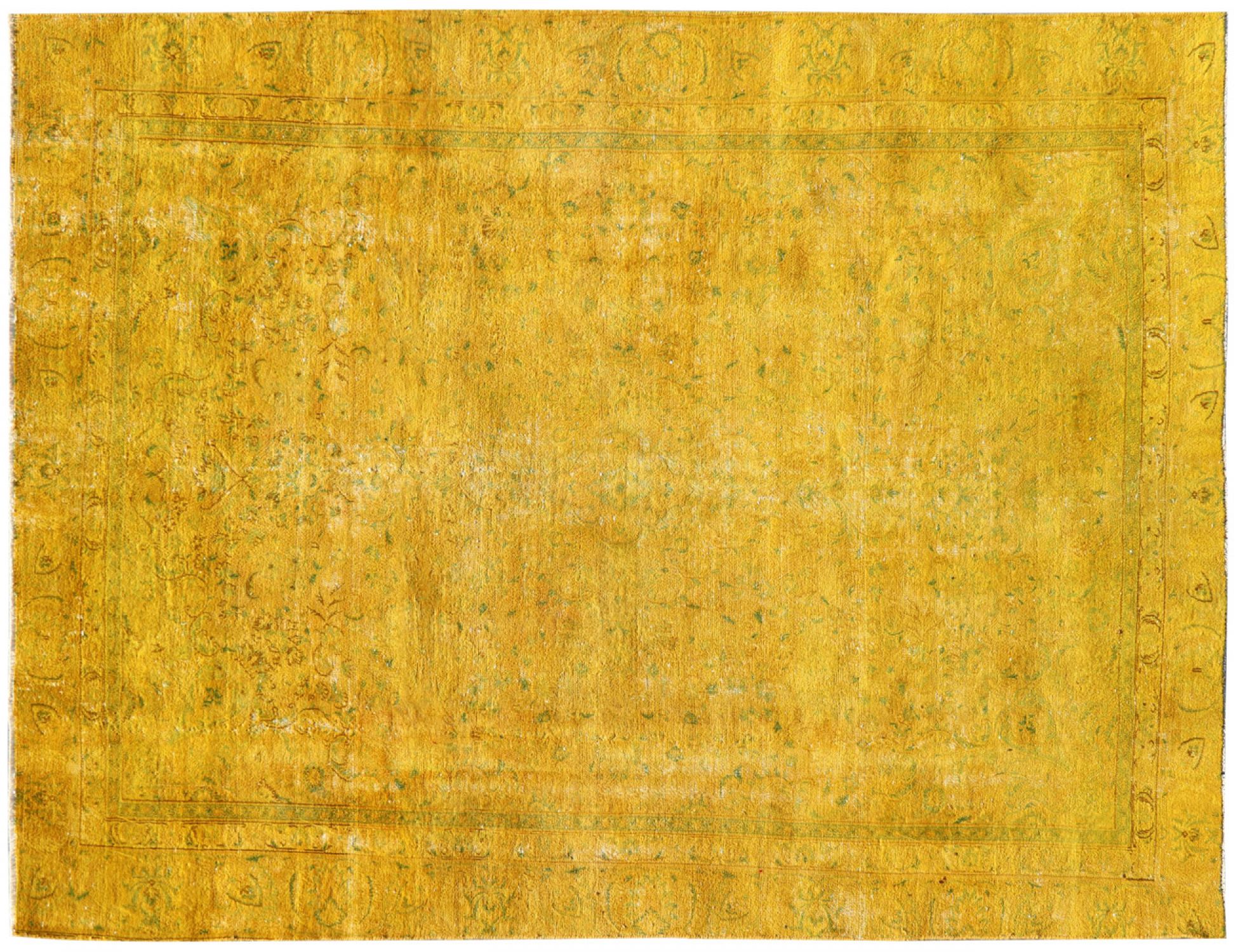 Vintage Carpet  yellow  <br/>322 x 210 cm