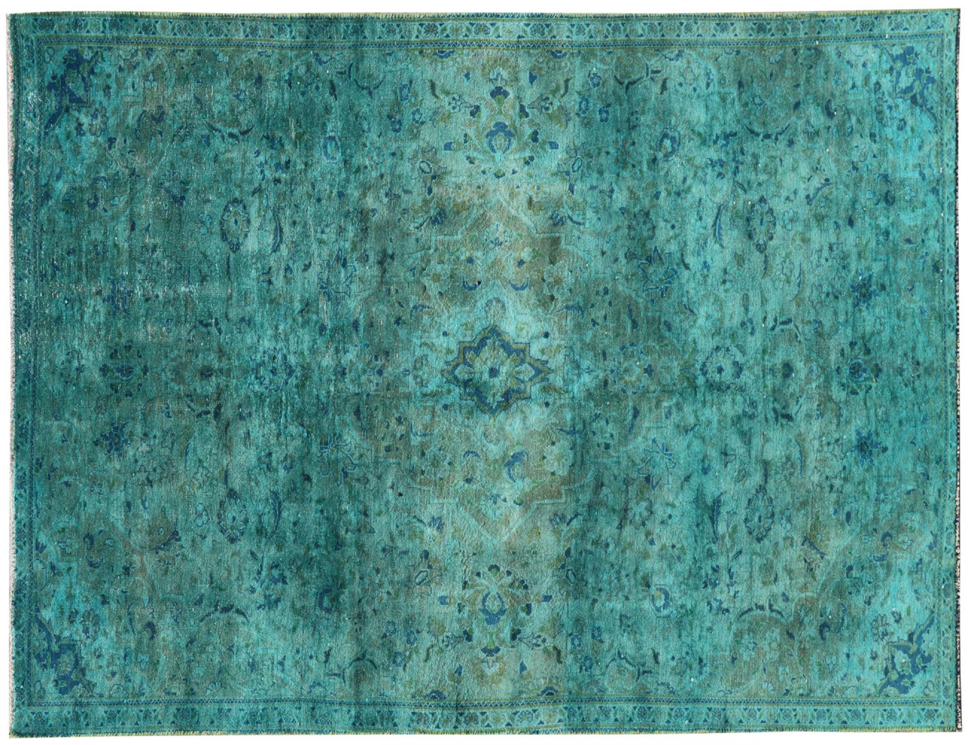 Tappeto Vintage  verde <br/>270 x 162 cm