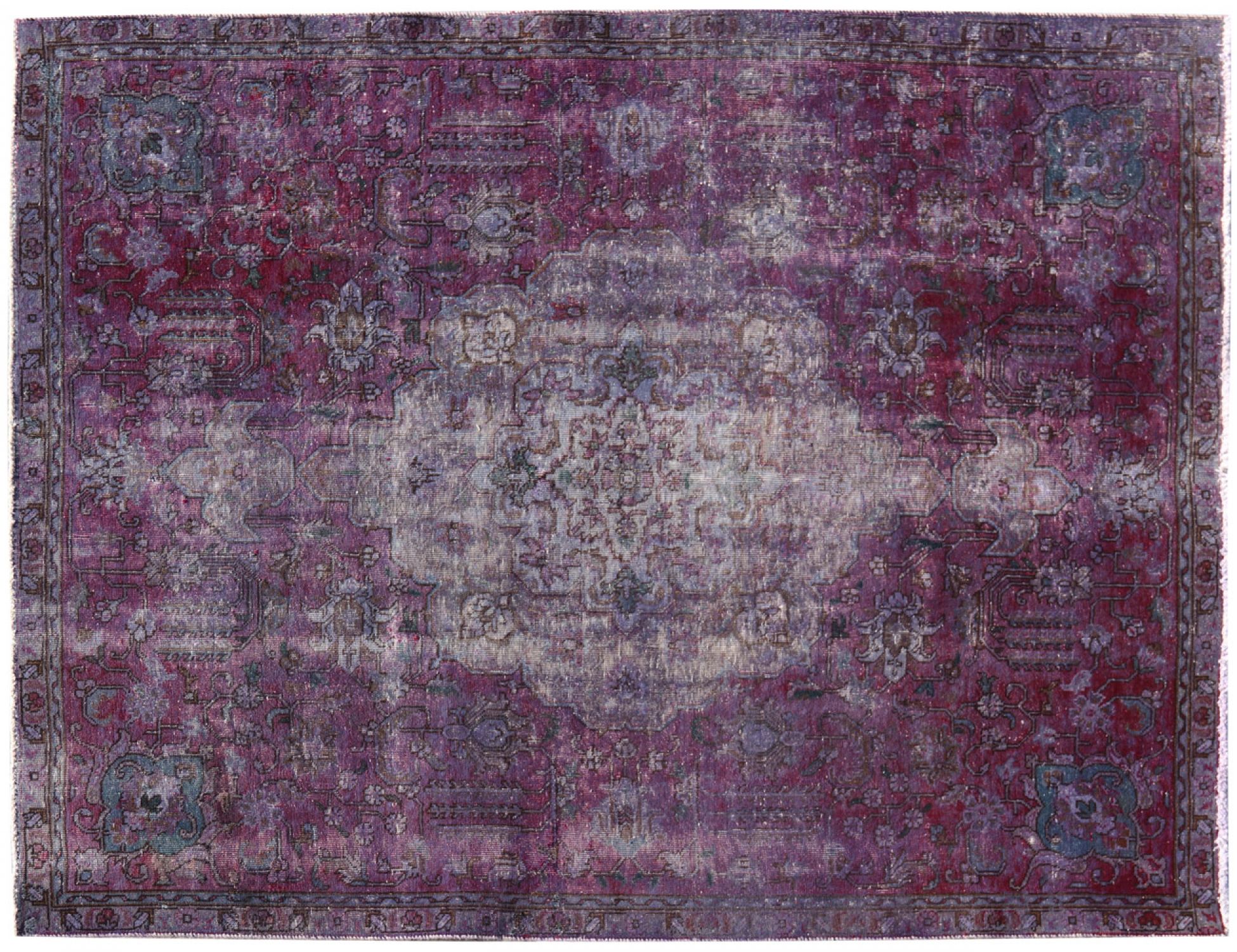 Tappeto Vintage  viola <br/>221 x 183 cm